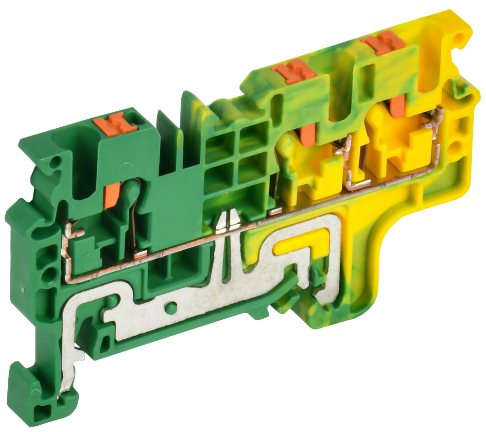 Колодка клеммная CP-MC-PEN земля 3 вывода 2,5мм2 IEK