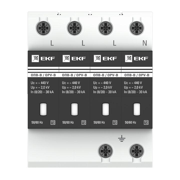 Ограничитель перенапряжения имп. ОПВ-В4 EKF opv-b4
