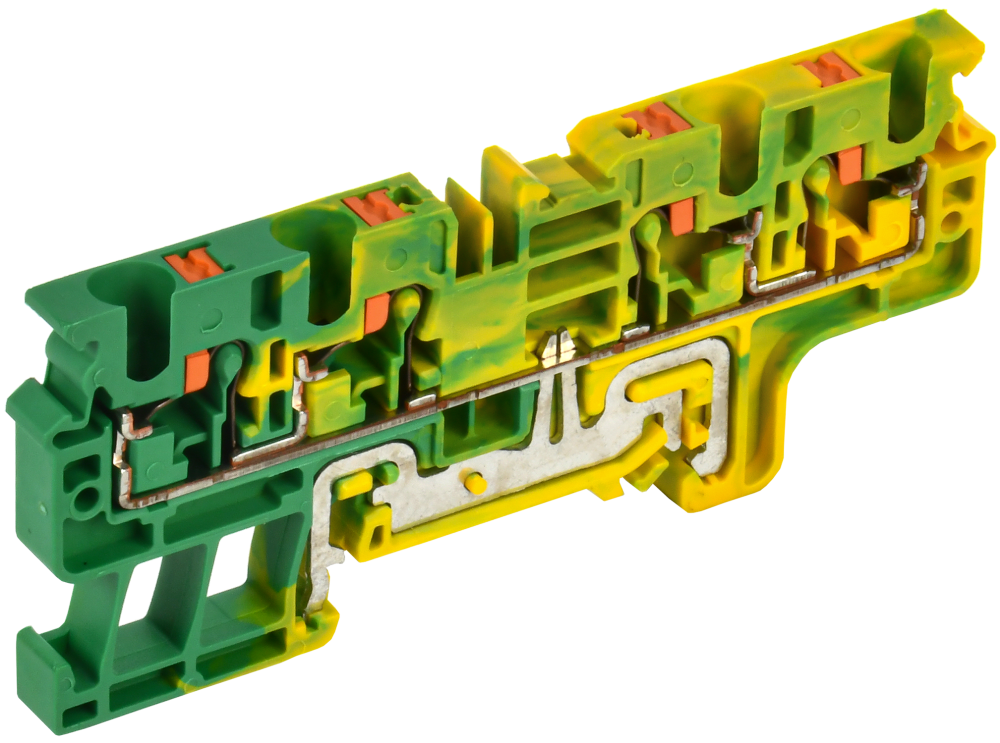 Колодка клеммная CP-MC-PEN земля 4 вывода 4мм2 IEK